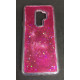 Cover Gel Liquid And Sparkel Samsung Galaxy S9 G960 Pink